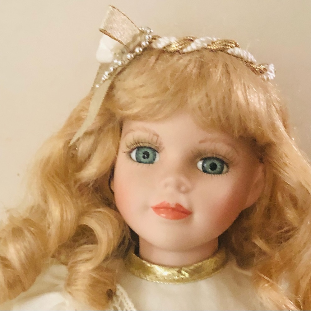Vintage Angel Porcelain Doll